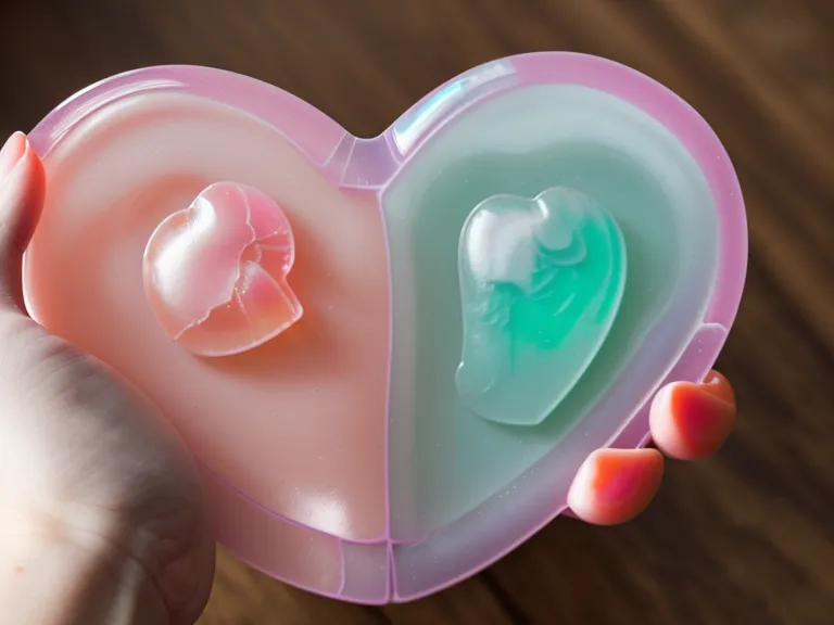 Hand holding probiotic gummies over a school calendar showing the month of April.